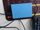 西部数据（WD）移动硬盘6TB USB3.0 My Passport随行版2.5英寸 蓝 机械硬盘 笔记本电脑外接 大容量加密 家庭存储 实拍图