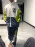 G.duck童装男童秋装套装儿童服装春秋季运动套装中大童风衣外套男孩衣服 绿色两件套gqeaeaa 140 尺码9~10岁【130-140cm】 实拍图