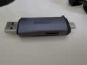 绿联USB/Type-C3.0高速读卡器 SD/TF双卡适用电脑平板手机大疆pocket4/3无人机/苹果17/16/运动相机 实拍图