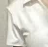 森马（Semir）POLO衫女夏季短款褶皱紧身正肩凉感上衣2026气质衣服109326115007 实拍图