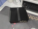 新创云迷你主机四核双网双串嵌入工业mini工控机j1900商用防尘全封闭无风扇台式机办公微型小电脑服务器 N2840/4G/32G|不含WIFI 版本 实拍图