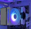 九州风神（DEEPCOOL）玄冰600白ARGBCPU风冷散热器6热管单塔/热管偏置设计/聚风环ARGB风扇/多平台支持 实拍图
