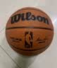 Wilson威尔胜NBA官方比赛用球OFFICIAL GAME BALL牛皮室内7号篮球 实拍图