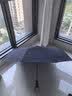天堂伞 全自动雨伞三折 10骨加固一键开收易甩干简约商务自动伞 藏青 实拍图