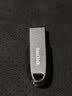 Sandisk闪迪128GB USB3.2 U盘 CZ550黑色 读速100MB/s 安全加密 数据恢复 学习办公电脑车载 高速大容量优盘 实拍图