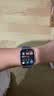 Apple/苹果 Watch S11 智能手表GPS款42毫米银色铝金属表壳雾紫色运动型表带S/M MEUT4CH/B 实拍图