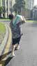 朴西沙滩休闲洞洞鞋女士EVA厚底增高情侣凉鞋男 薄荷曼波 35-36  实拍图