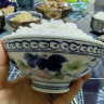 美浓烧（Mino Yaki） 美浓烧 日本进口盘子陶瓷餐盘寿司盘古伊万里高颜值风彩瓷盘 菊伊万里(15.5*12.2*3cm) 5.9英寸 实拍图