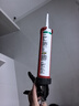 瓦克（WACKER）DA防霉玻璃胶厨卫密封胶防水美容胶中性硅胶马桶封边胶 透明2支 实拍图