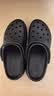 卡骆驰（CROCS）白鹿同款云朵洞洞鞋|206750 黑色-001 39(250mm) 实拍图