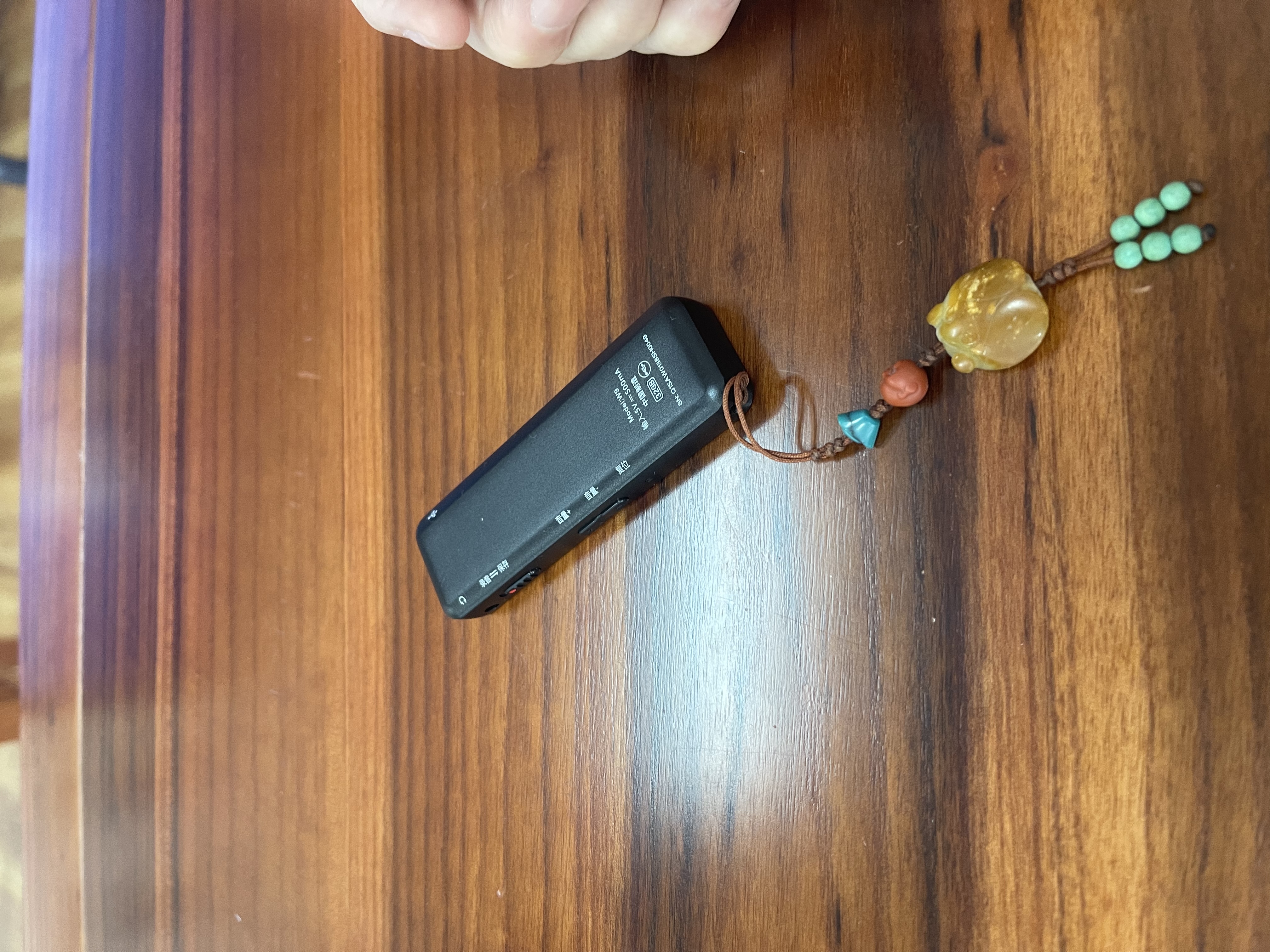 纽曼录音笔 W9 32G 大容量锂电池长时待机 学习培训商务会议 记录留证录音器录音豆 黑色 实拍图