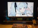 华硕ROG XG27ACMEG-W 27英寸显示器2K电竞显示器2K 240Hz超频260Hz HDR400 G-Sync 0.3ms响应 HDMI 2.1 实拍图