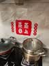 墨斗鱼厨房防油贴乔迁蒸蒸日上60*90cm2片 耐高温防水防潮灶台橱柜墙贴 实拍图