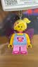 乐高（LEGO）蝴蝶女孩发光钥匙扣 男孩女孩 玩具 生日礼物 实拍图