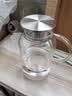 GLASSLOCK耐热玻璃冷水壶高硼硅家用大容量凉白开水壶泡茶果汁壶1800ml 实拍图