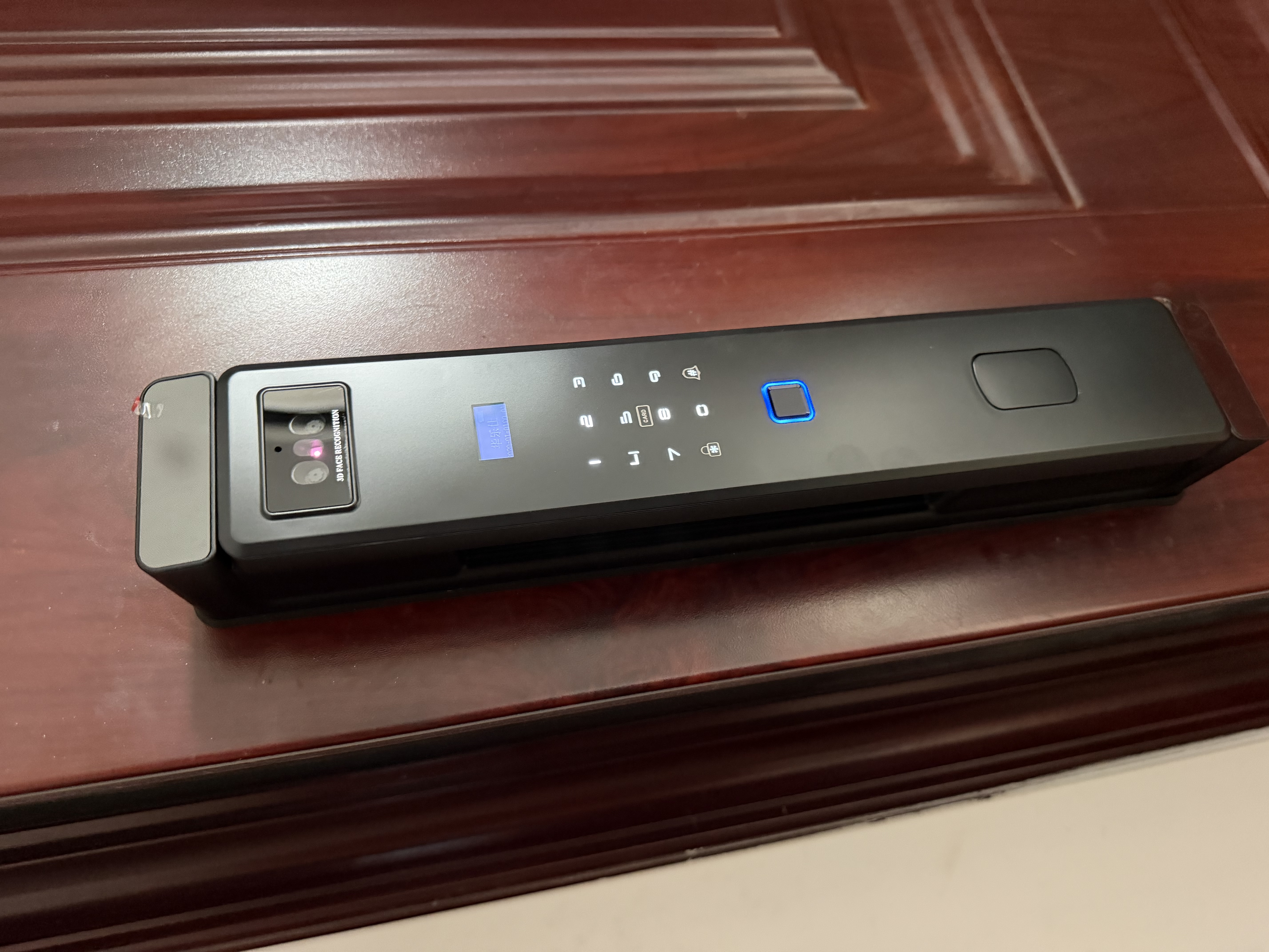 华乐仕（VALERSIL）M9双摄掌静脉智能门锁3D人脸家用指纹锁防盗锁 实拍图