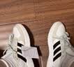 adidas ENTRAP美式校园风运动少年感复古篮球风板鞋男女阿迪达斯   白色/矾土棕/黑色   41 实拍图