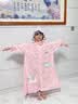 牧萌儿童雨衣带书包位男女童女孩小学生上学防雨开学必备2026新款 实拍图