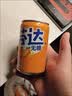 可口可乐（Coca-Cola）芬达 Fanta Mini 无糖零卡橙味汽水  200ml*24迷你摩登罐 实拍图