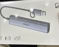 山泽usb3.0转网口千兆拓展坞type-c扩展坞五合一分线器苹果华为笔记本电脑网线RJ45转接转换器HWK1-Q 实拍图