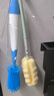 babycare奶瓶刷奶嘴刷便携奶瓶清洗刷杯刷吸管刷多功能海绵刷子6件套  实拍图