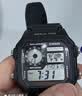 卡西欧（CASIO）小方块手表 ae1200电子表男士学生复古小银块石英表男款 新款礼物 AE-1200WH-1A 实拍图