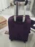 LUCKY CLUB拉杆包旅行包牛津布手提帆布短途登机双肩行李包袋 18英寸神秘紫 实拍图