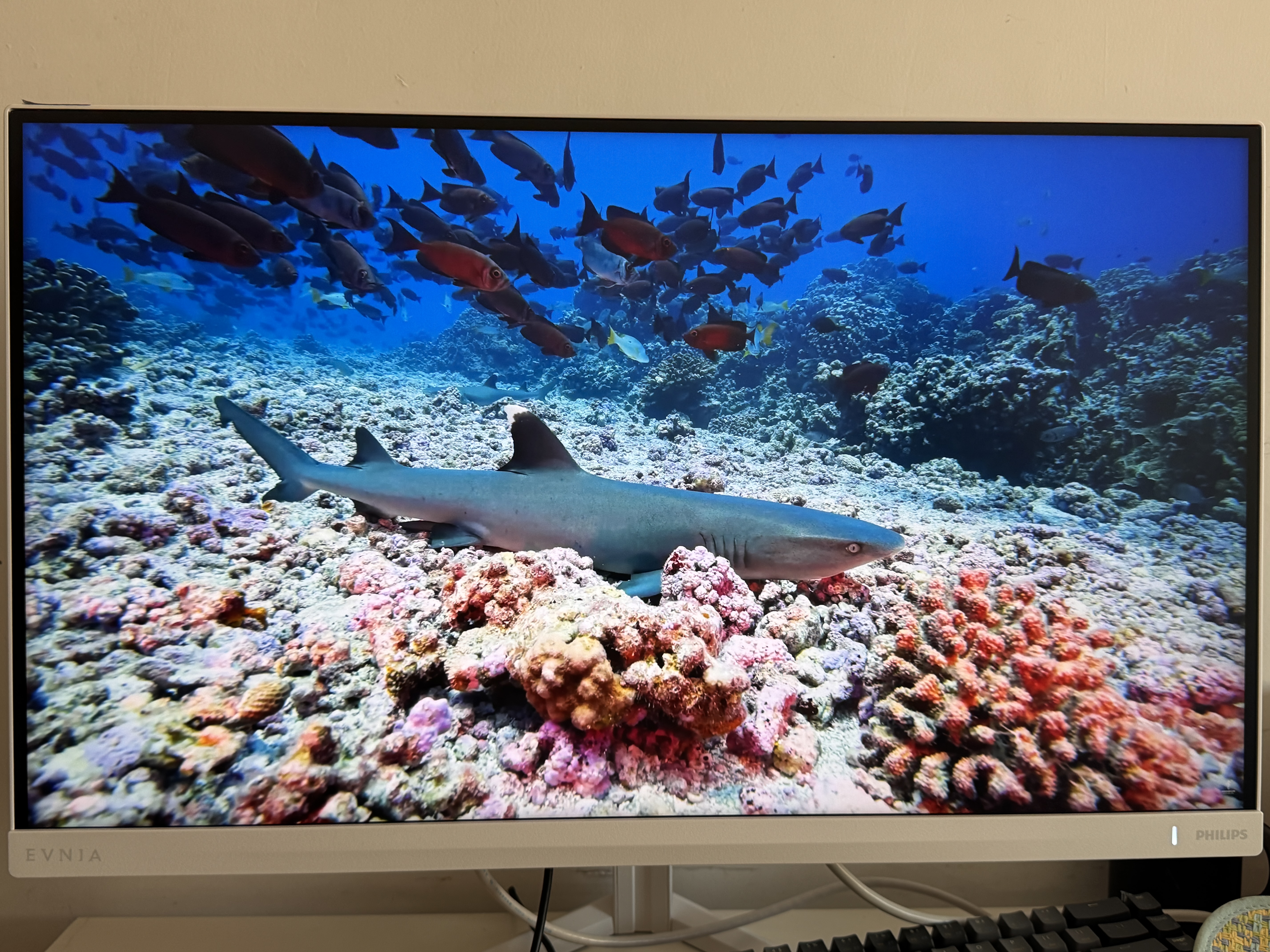 飞利浦EVNIA弈威 27英寸4K160/320Hz双模MiniLED 2304分区IPS HDR1400校准HDMI2.1 电竞显示器27M2N6801M 实拍图