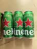 喜力经典500ml*3听 喜力啤酒Heineken尝鲜小酒婚宴用酒 实拍图