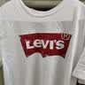 Levi's李维斯情侣美式宽松印花时尚简约舒适潮流纯棉圆领短袖T恤 白色 002A0-0000 L 实拍图