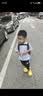 SHUKIKU儿童书包幼儿园背包防丢失轻便防泼水户外旅游双肩包浅卡其 S+码 实拍图