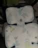 babycare自然凉选车席透气宝宝专用手推车坐垫通用席子薄荷冰柠38×70CM 实拍图