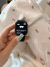 Apple/苹果 Watch S11 智能手表GPS+蜂窝款42毫米深空灰色铝金属表壳黑色运动型表带S/M MF954CH/B 实拍图