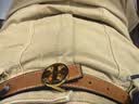 Tory Burch 汤丽柏琦【12期免息】 MILLER金属皮带腰带TB 138935 黑色/金色 001 XS  (850mmx25mm) 实拍图