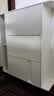 立太鞋柜门口入户收纳柜大容量一体靠墙玄关柜多层家用收纳架小型鞋架 【按压开门-15MM加厚HDF板】100-30-100CM暖白色 实拍图