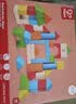 Hape(德国)婴幼儿童拼搭木质积木玩具40粒彩虹积木宝宝节日礼物E8321 实拍图