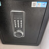 虎牌保险柜家用小型床头保险箱办公财务专用 密码指纹WIFI远程全钢防盗可入墙固定入衣柜保管箱 45cm高 黑色（大双层）【超值推荐】 密码款(密码+钥匙) 实拍图