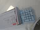 联想（Lenovo）有线键盘 轻音办公键盘 全尺寸 一键服务 USB接口 笔记本台式机一体机键盘 K15蓝色 实拍图