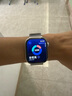 Apple/苹果 Watch S11 智能手表GPS款42毫米银色铝金属表壳雾紫色运动型表带S/M MEUT4CH/B 实拍图