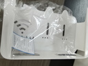 优勤路由器放置架免打孔壁挂机顶盒置物架固定插排插座上墙wifi收纳盒 实拍图