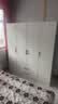 旺府美居【包安装】衣柜卧室平开门欧式简易家用多门收纳储物大衣橱 长160高180深50主柜【四门】 实拍图