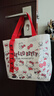 HelloKitty帆布包大容量通勤包包手提包时尚背包可爱百搭单肩包 红色KT【尺寸27*24】 实拍图