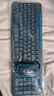 罗技（Logitech）MK275 键鼠套装 无线键鼠套装 办公键鼠套装 全尺寸 商务键鼠套装 带无线2.4G接收器 黑蓝色 实拍图