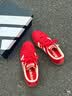 adidas「T头鞋」VL COURT CLASSIC板鞋德训鞋男女阿迪达斯轻运动 浅猩红/暖香草色/黄色 (推荐女生买小半码)   37 实拍图