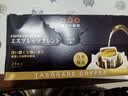 隅田川 进口特浓挂耳黑咖啡粉 节日送礼礼盒 意式口味 8g*24片装 实拍图