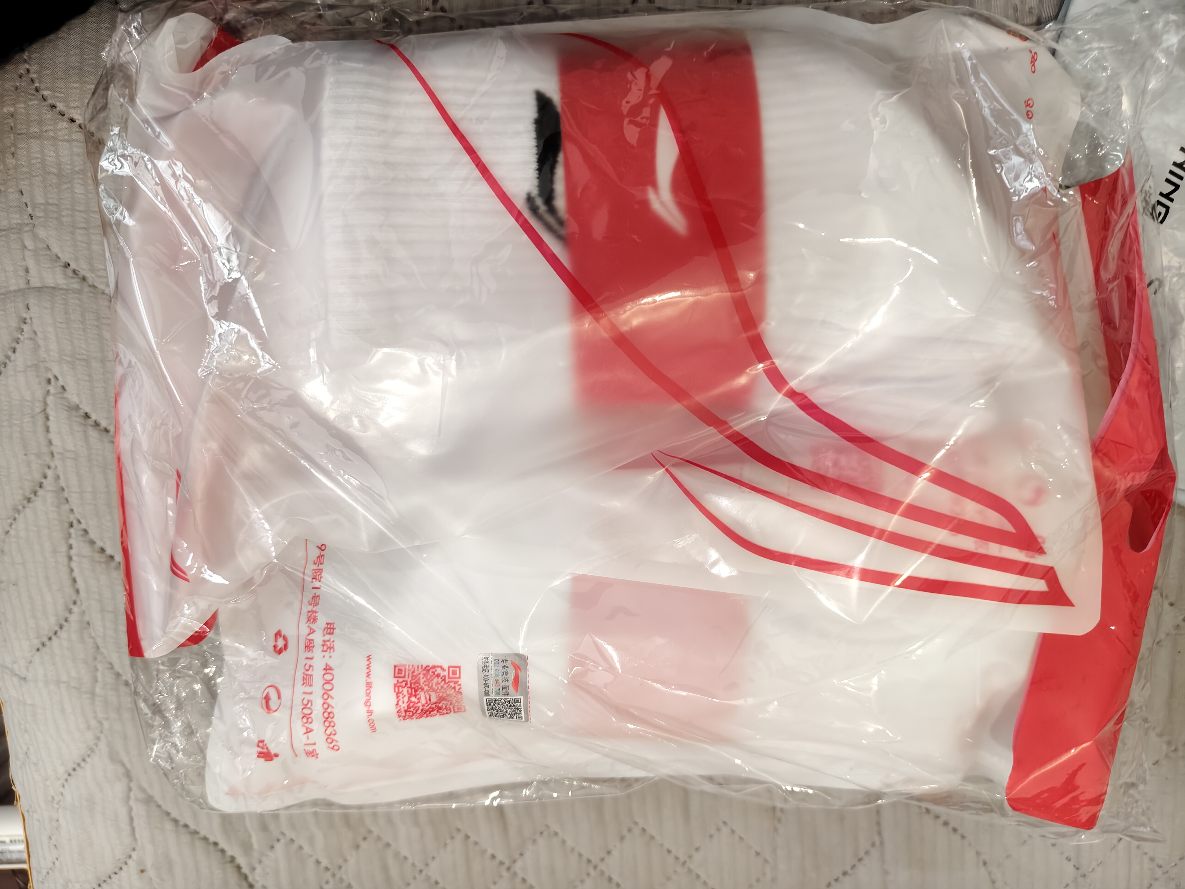 李宁（LI-NING）袜子男士（6双）抗菌青少年男生运动袜女篮球袜羽毛球跑步长筒袜 晒单实拍图