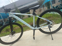 千里达26款M985ELITE山地自行车禧玛诺21速油压碟刹学生成人通勤单车 M985PRO-青于蓝 24速 27.5*17寸 推荐:170-190cm左右 实拍图