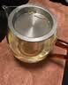 京红运真裸价·玻璃公道杯带过滤加厚耐热分茶器茶漏茶道杯茶海茶具配件 实拍图