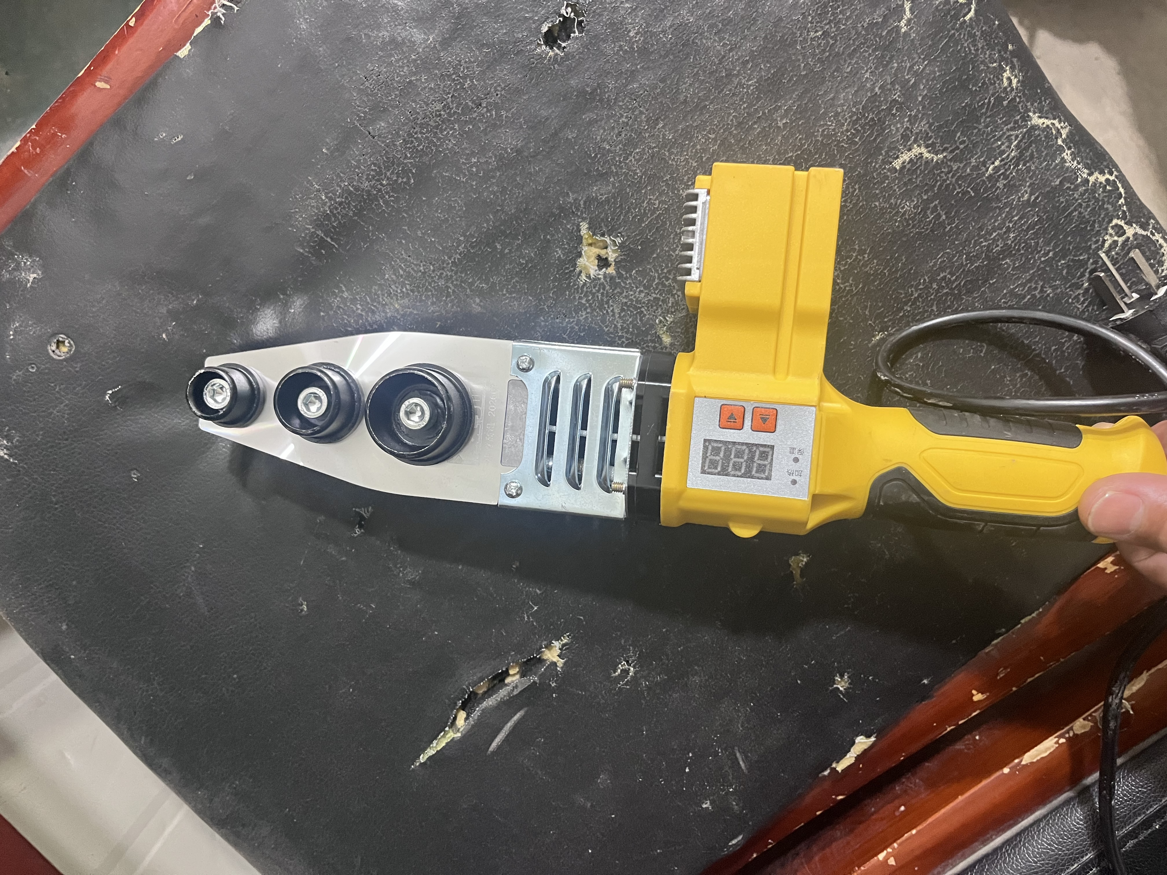 威猛数显ppr热熔器水管热熔机热容器家用模头对接器水电工程焊接器 实拍图