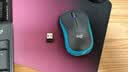 罗技（Logitech）MK275 键鼠套装 无线键鼠套装 办公键鼠套装 全尺寸 商务键鼠套装 带无线2.4G接收器 黑蓝色 实拍图